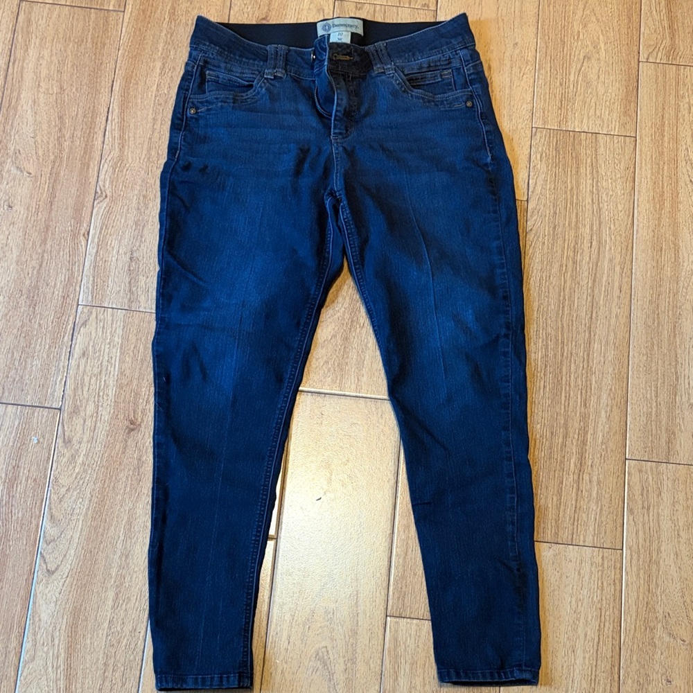 Democracy Navy Skinny Jeans